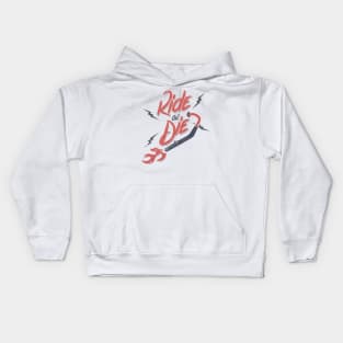 RIDE OR DIE Kids Hoodie